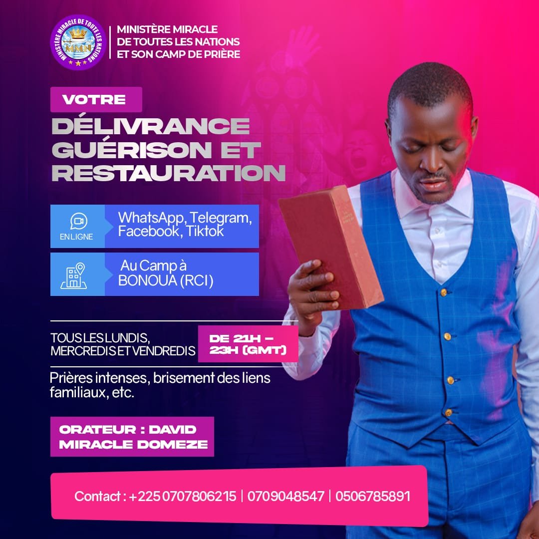 Prophète David Miracle Domeze